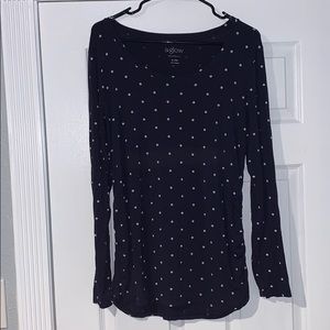 Long sleeve Maternity shirt